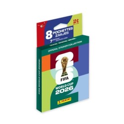 Panini Coupe du Monde 2026 – Blister 8 Pochettes | -B‑Local Liège